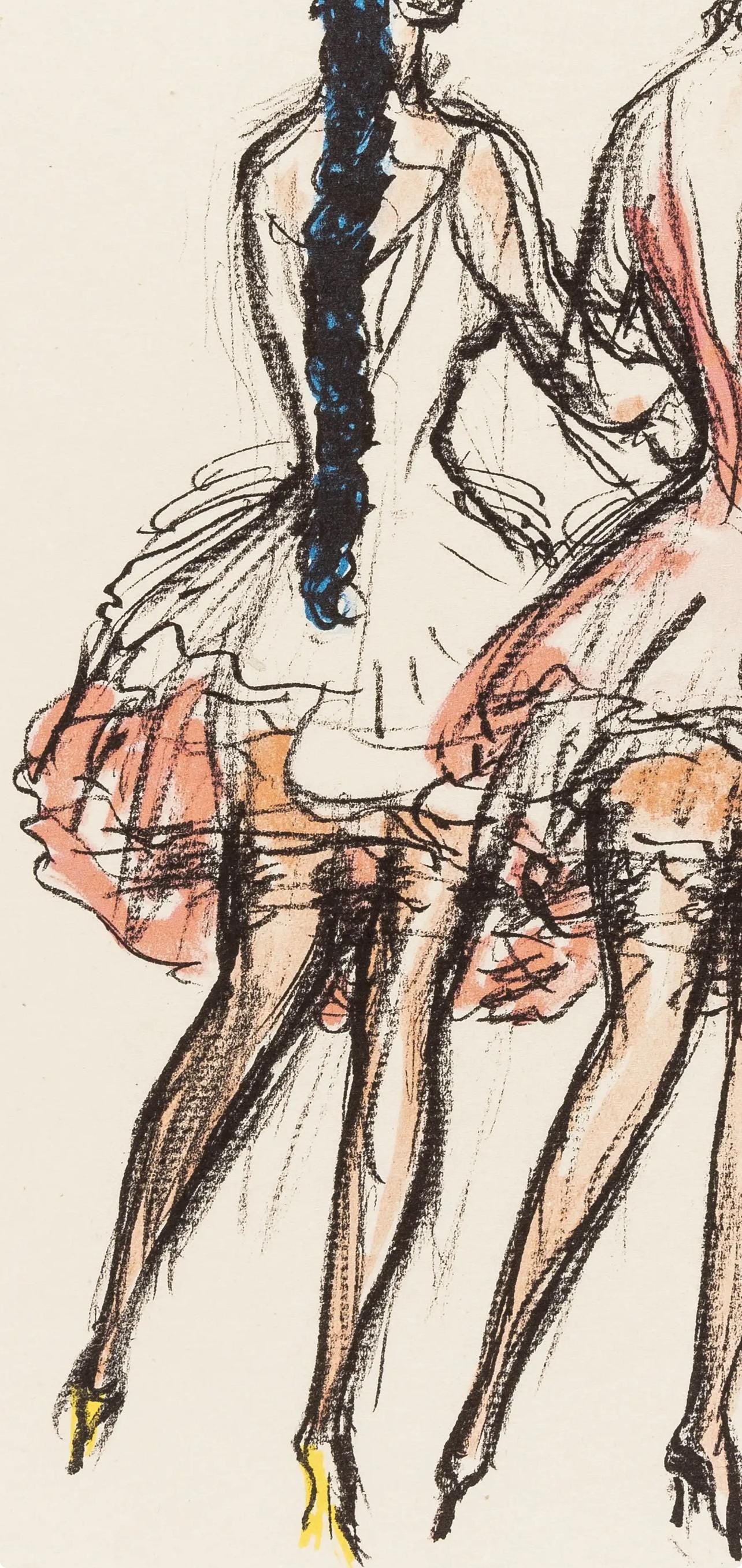 Kees van Dongen, Mannequins (Juffermans JL 33), Regards sur Paris, Limited Edition Lithograph