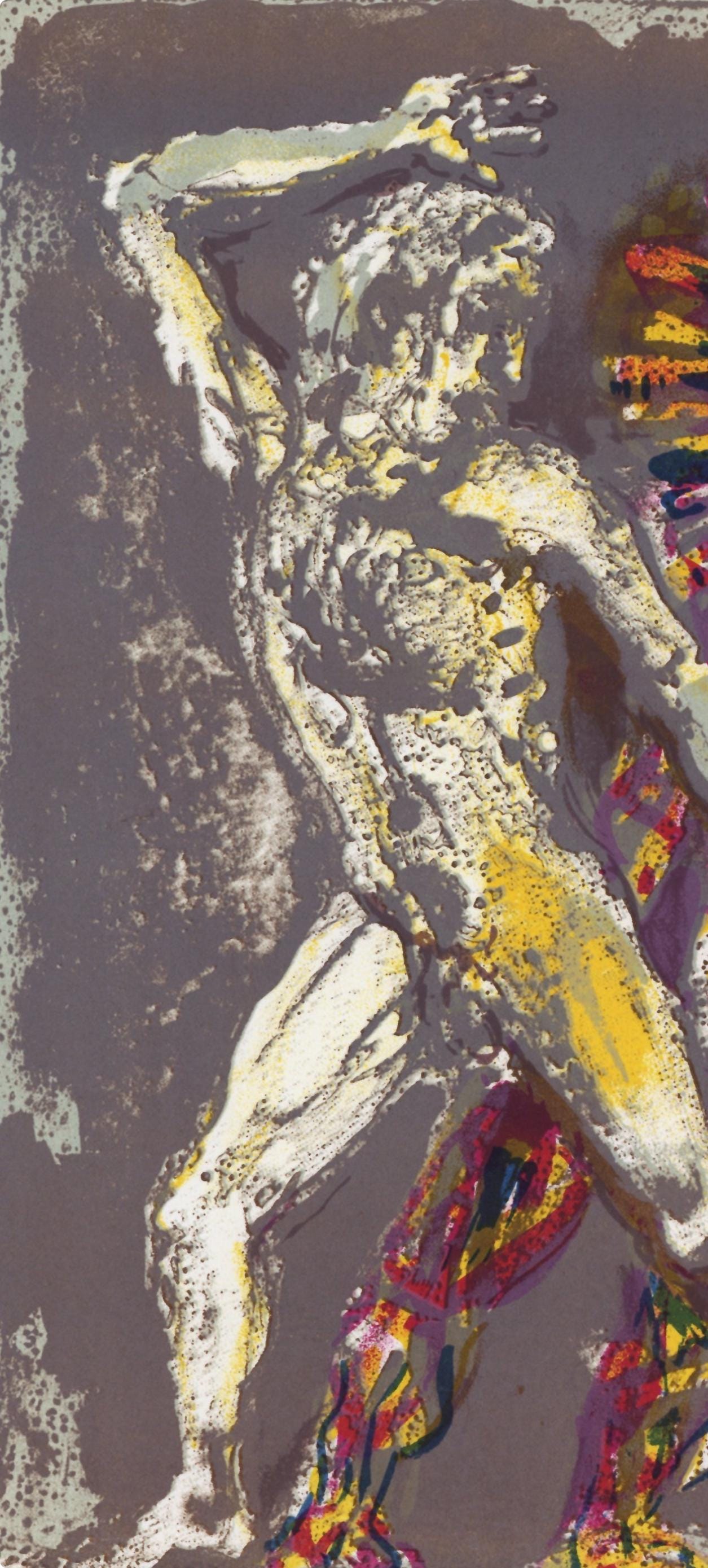 Walter Spitzer, Composition, L'Odyssée, Limited Edition Lithograph