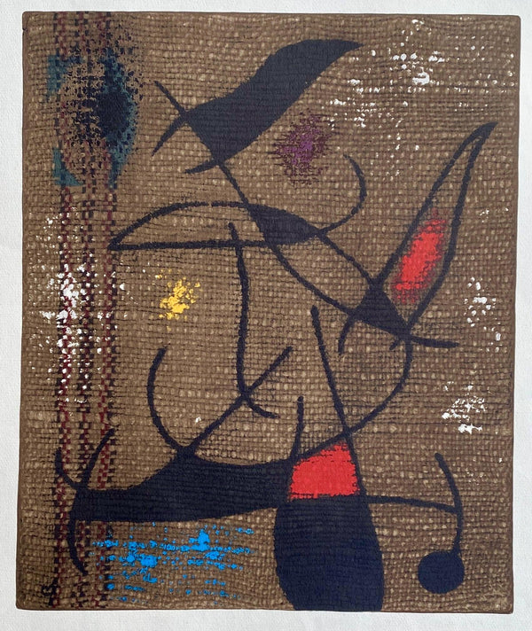 Joan Miró, Composition (Cramer 105), Femmes, Limited Edition Héliogravure