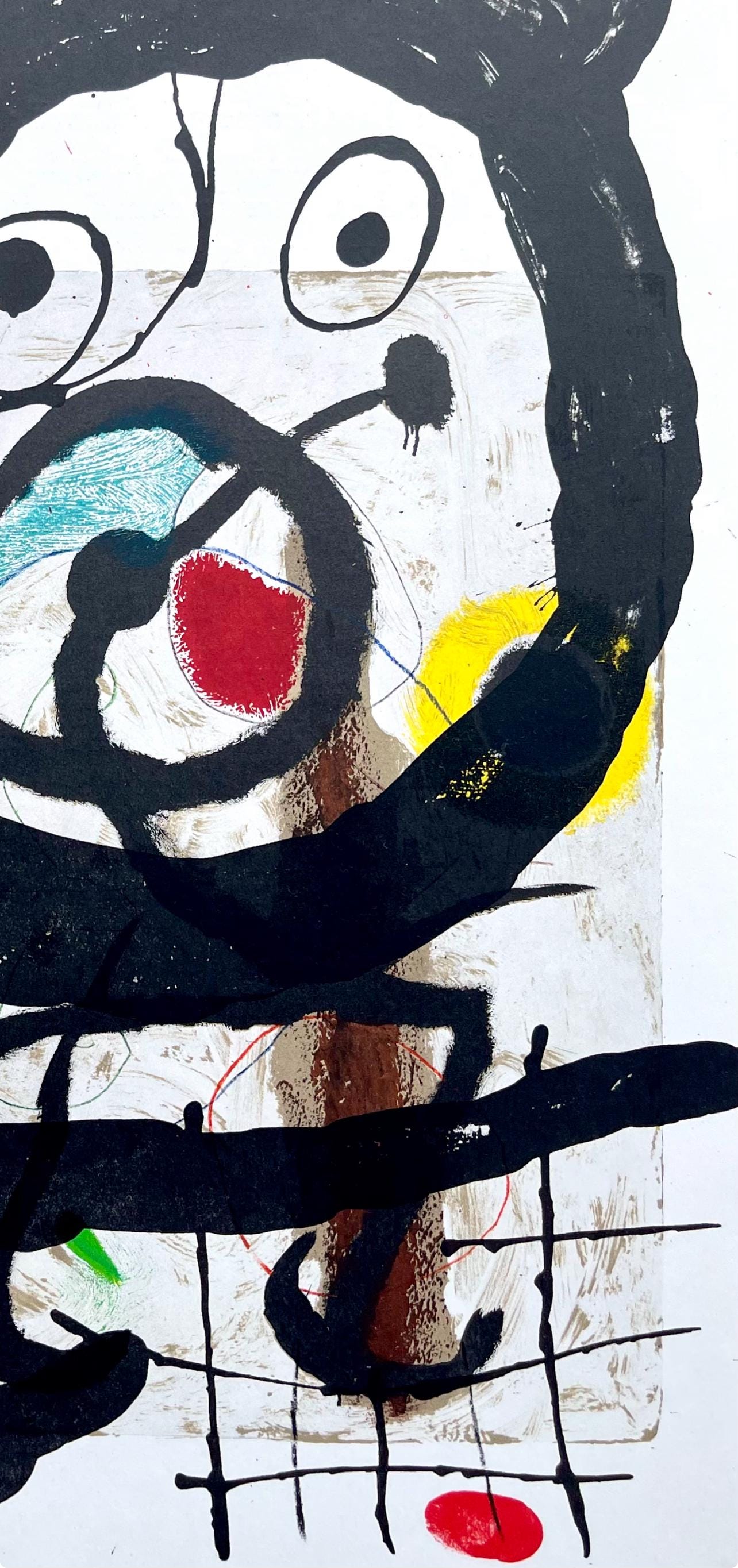 Joan Miró, Composition (Cramer 102; Mourlot 428-449), Derrière le miroir, Limited Edition Lithograph
