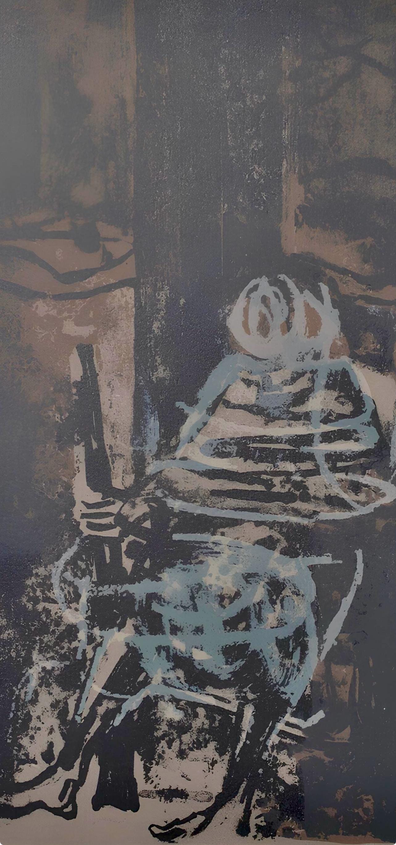 Paul Guiramand, Composition, Œuvres complètes d'Albert Camus, Limited Edition Lithograph