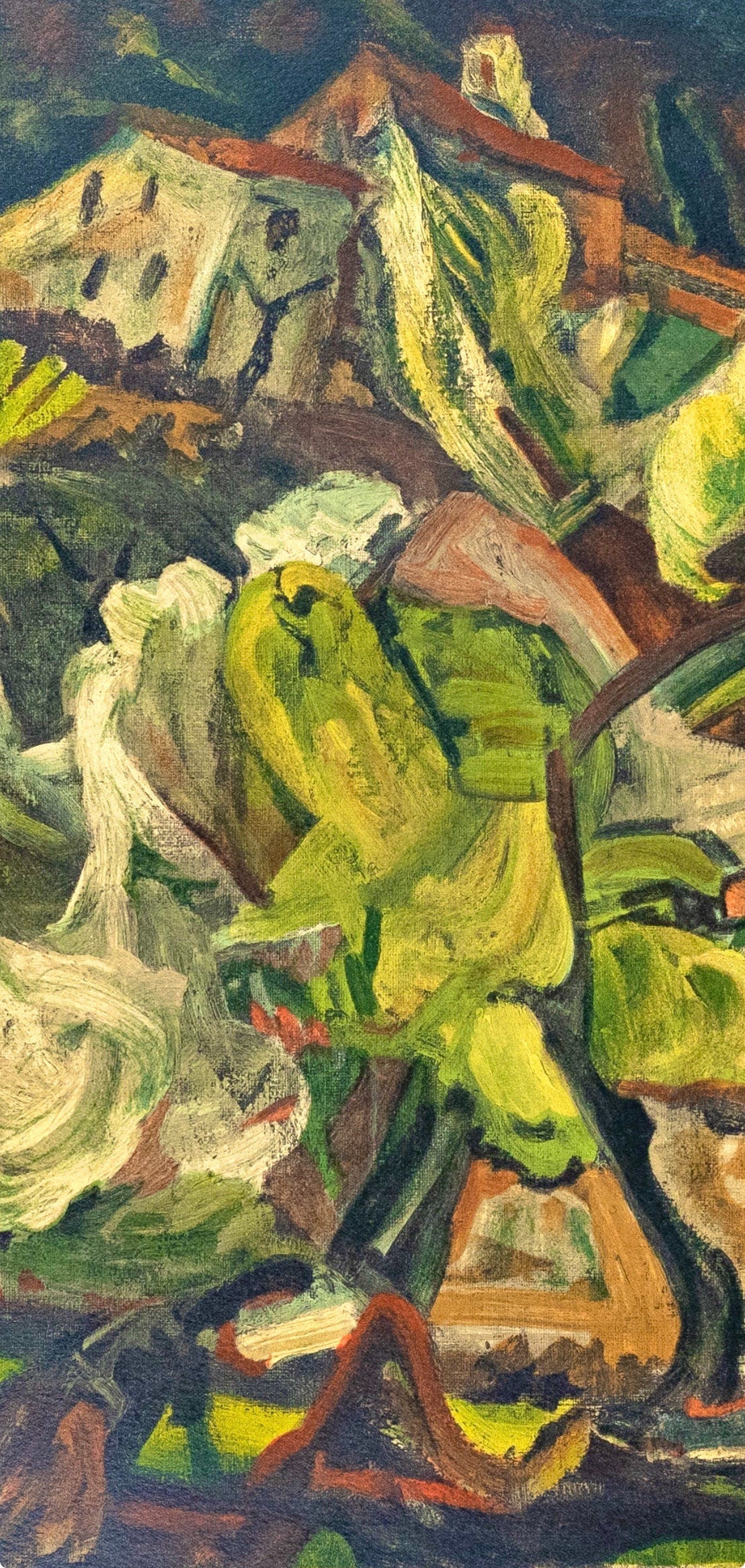 Chaïm Soutine, Paysage à Cagnes, Soutine, Collection Pierre Lévy, Limited Edition Lithograph