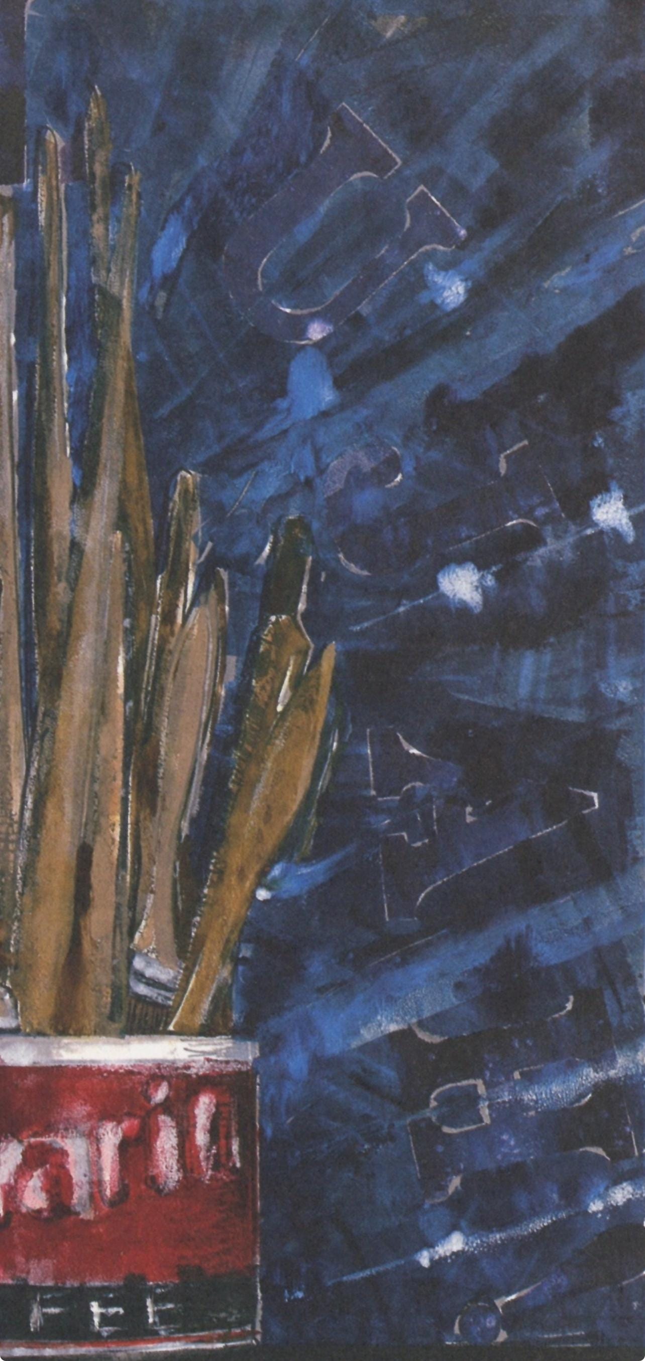 Jasper Johns, Composition, Jasper Johns, 17 Monotypes, Limited Edition Héliogravure