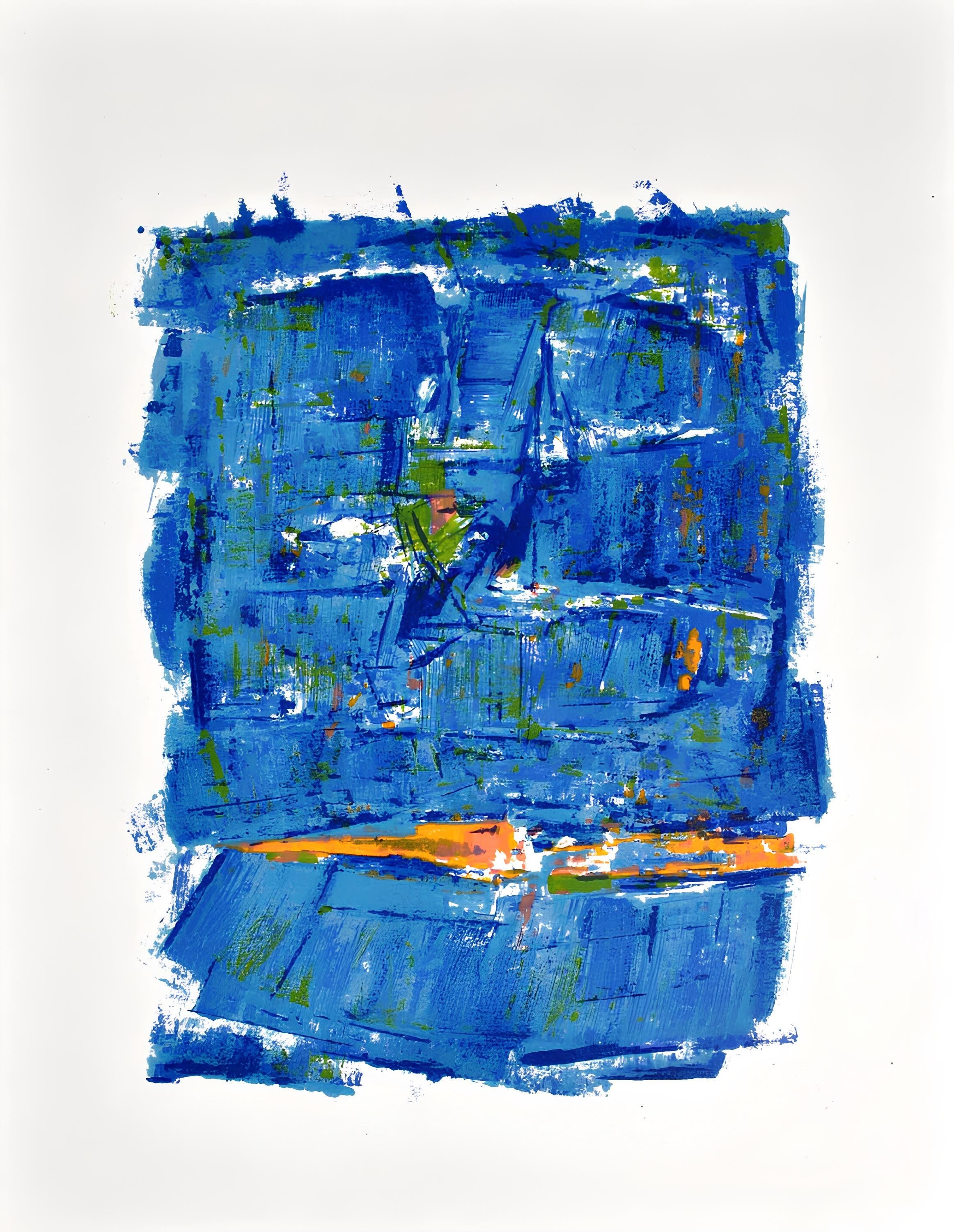 Orlando Pelayo, Composition, Œuvres complètes d'Albert Camus, Limited Edition Lithograph