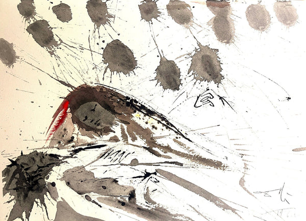 Salvador Dali, Composition (Michler/Löpsinger 1600; Field 69-3), Biblia Sacra, Limited Edition Lithograph