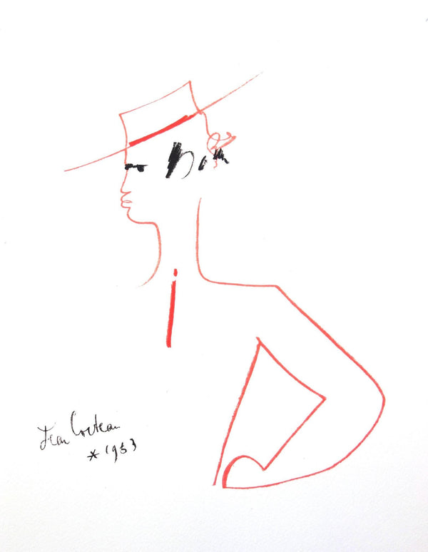 Jean Cocteau, Composition, Taureaux, Limited Edition Lithograph