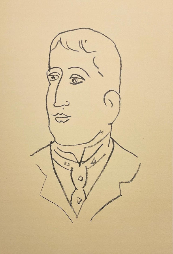 Henri Matisse, Composition (Duthuit 31), Apollinaire, Limited Edition Lithograph