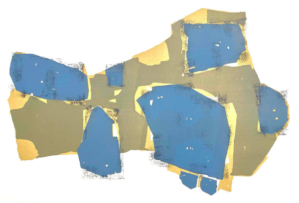 Raoul Ubac, Composition, Derrière le miroir, Limited Edition Lithograph