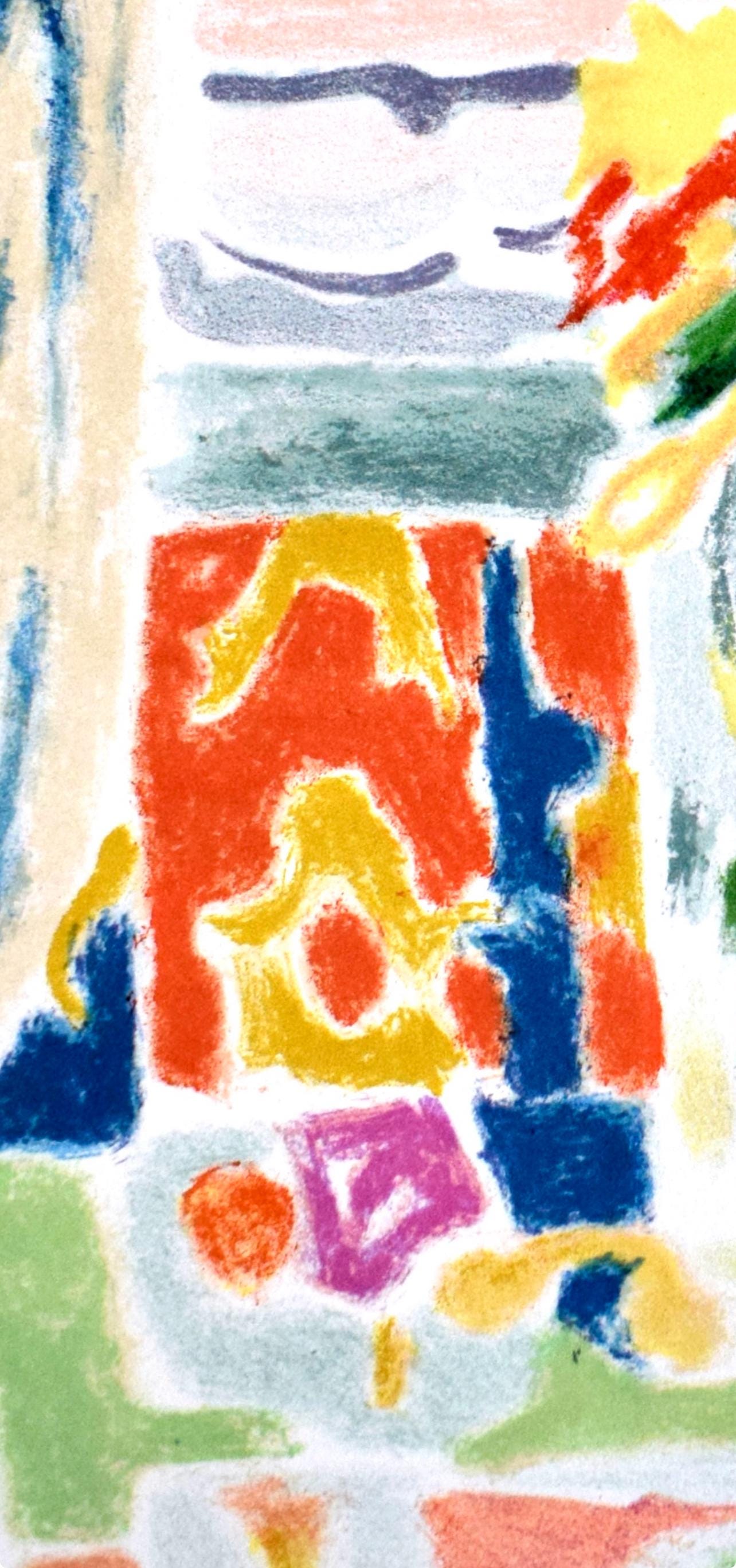 Jules Cavaillès, Composition, Les Peintres mes amis, Limited Edition Lithograph