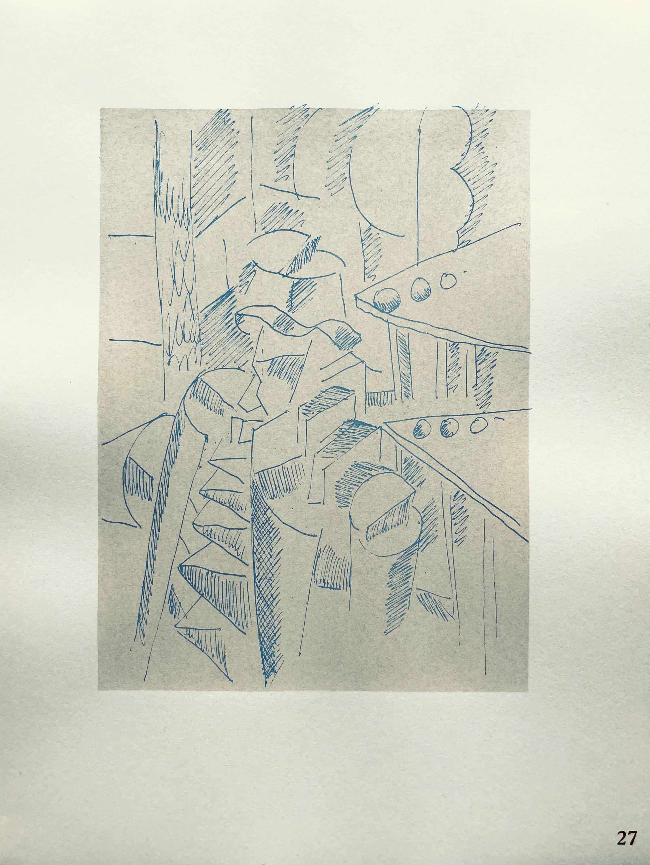 Fernand Léger, Soldat Assis, Fernand Léger, Dessins de Guerre, Limited Edition Lithograph