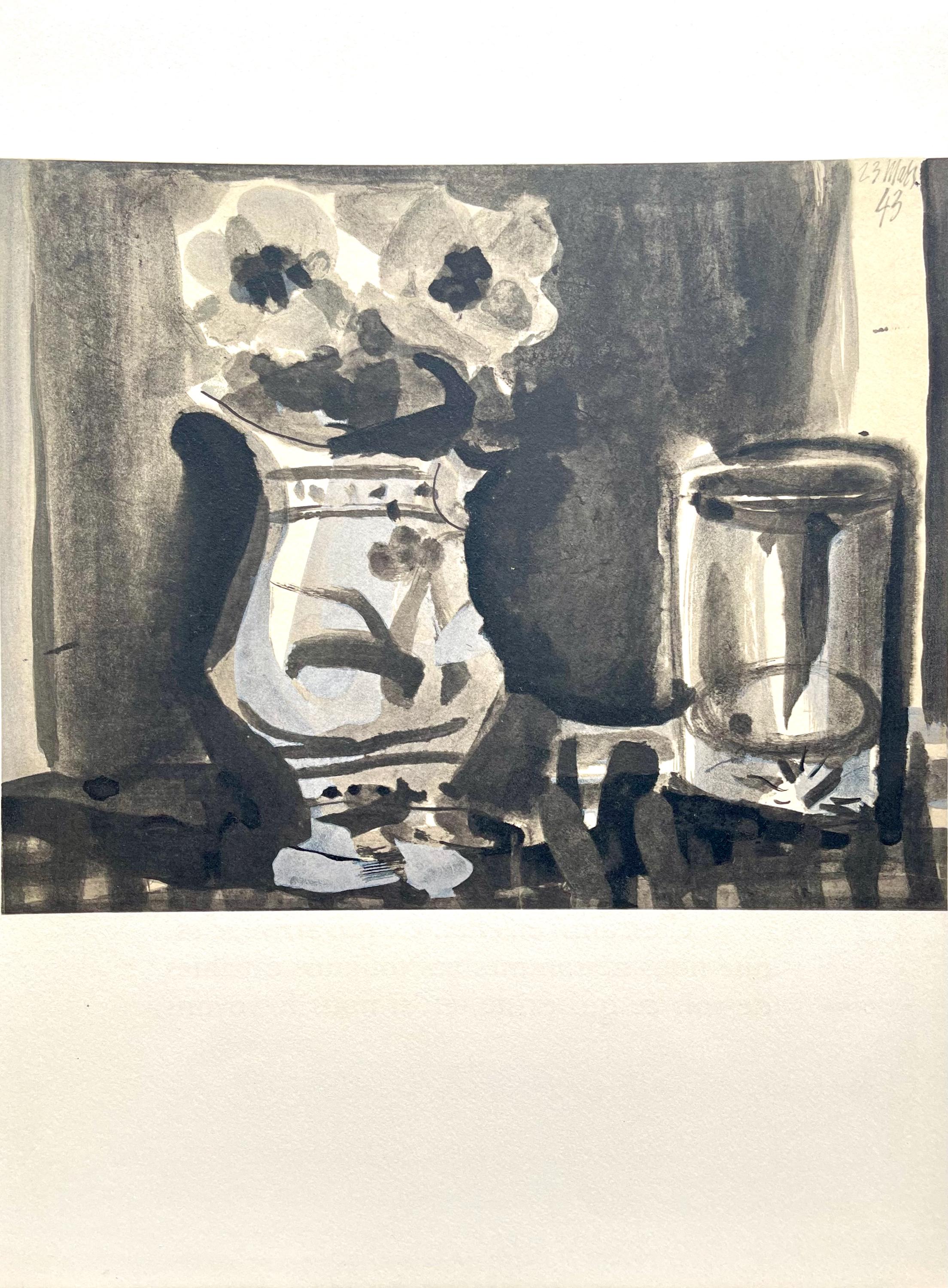 Pablo Picasso, Composition (Cramer 88), Dans l'Atelier de Picasso, Limited Edition Lithograph