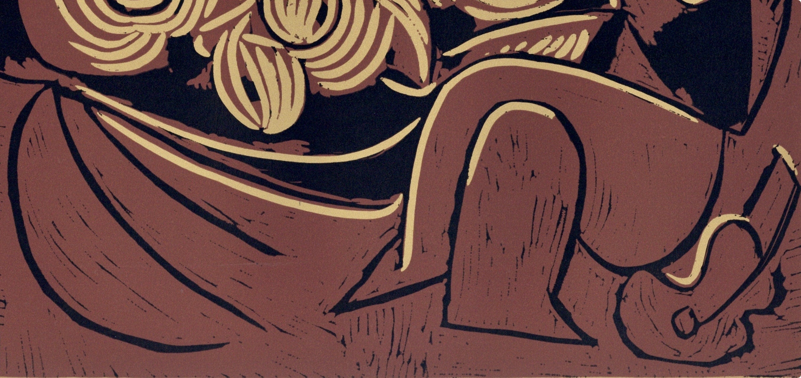 Pablo Picasso, The Aubade with Sleeping Woman (Orozco 214), Grabados al linóleo, Limited Edition Linocut