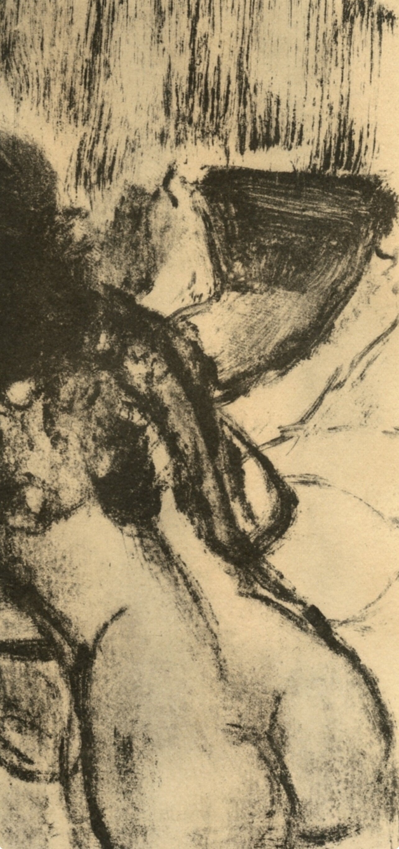 Edgar Degas, Conversation, E. Degas Monotypes, Limited Edition Monotype