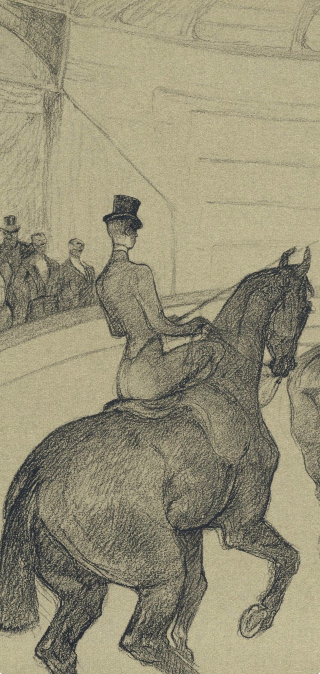 Henri de Toulouse-Lautrec, Écuyère de haute école, The Circus by Toulouse-Lautrec, Limited Edition Lithograph
