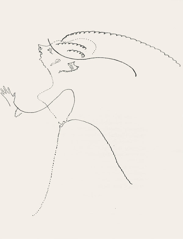 Marc Chagall, Composition, Suite Provinciale avec 92 dessins inédits de Marc Chagall, Limited Edition Lithograph