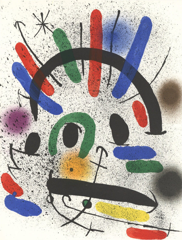 Joan Miró, Composition, (Cramer 160; Mourlot 858), Joan Miró Lithographs, Limited Edition Lithograph