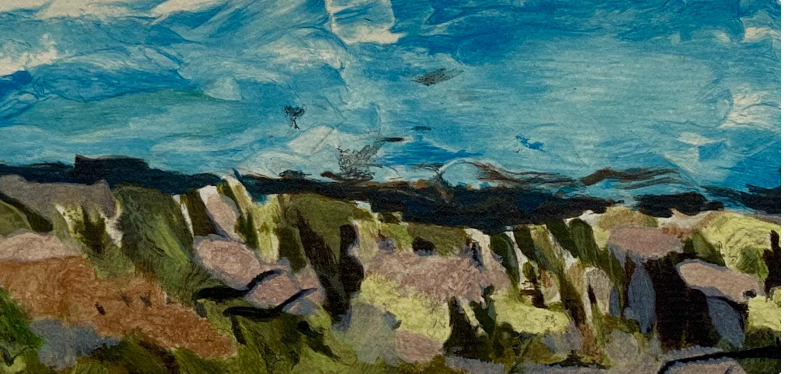 Georges Braque, Paysage, Varengeville, Limited Edition Lithograph