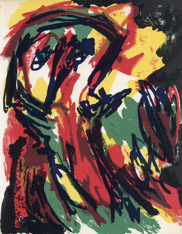 Karel Appel, Pons, Paris, XXe siècle, Limited Edition Lithograph