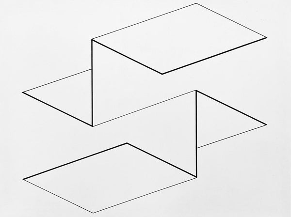 Josef Albers, Composition, Josef Albers Zeichnungen Drawings, Limited Edition Lithograph