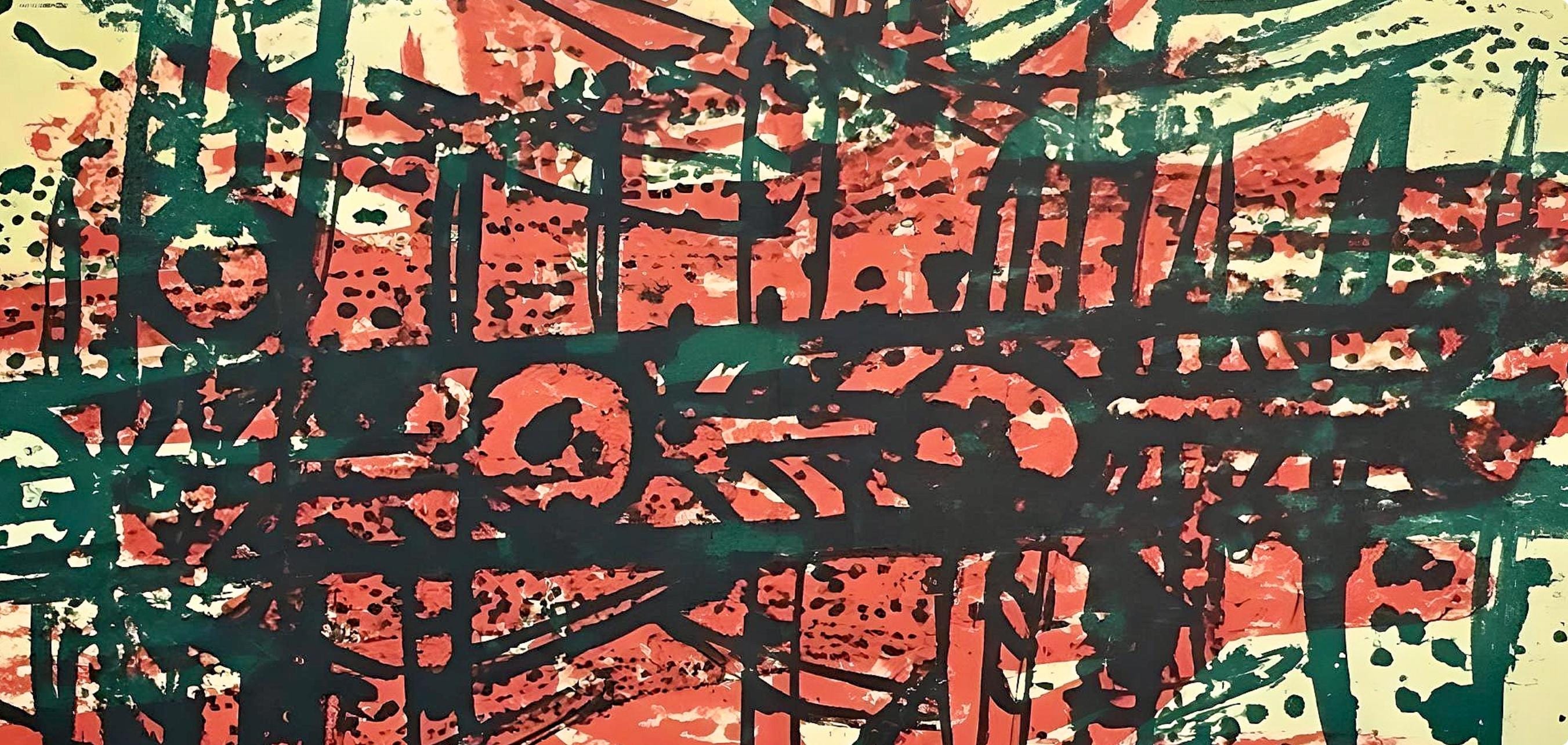 Wifredo Lam 林飛龍, Composition, Suites nº3, Limited Edition Lithograph