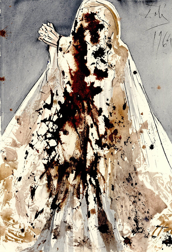 Salvador Dali, Composition (Michler/Löpsinger 1600; Field 69-3), Biblia Sacra, Limited Edition Lithograph