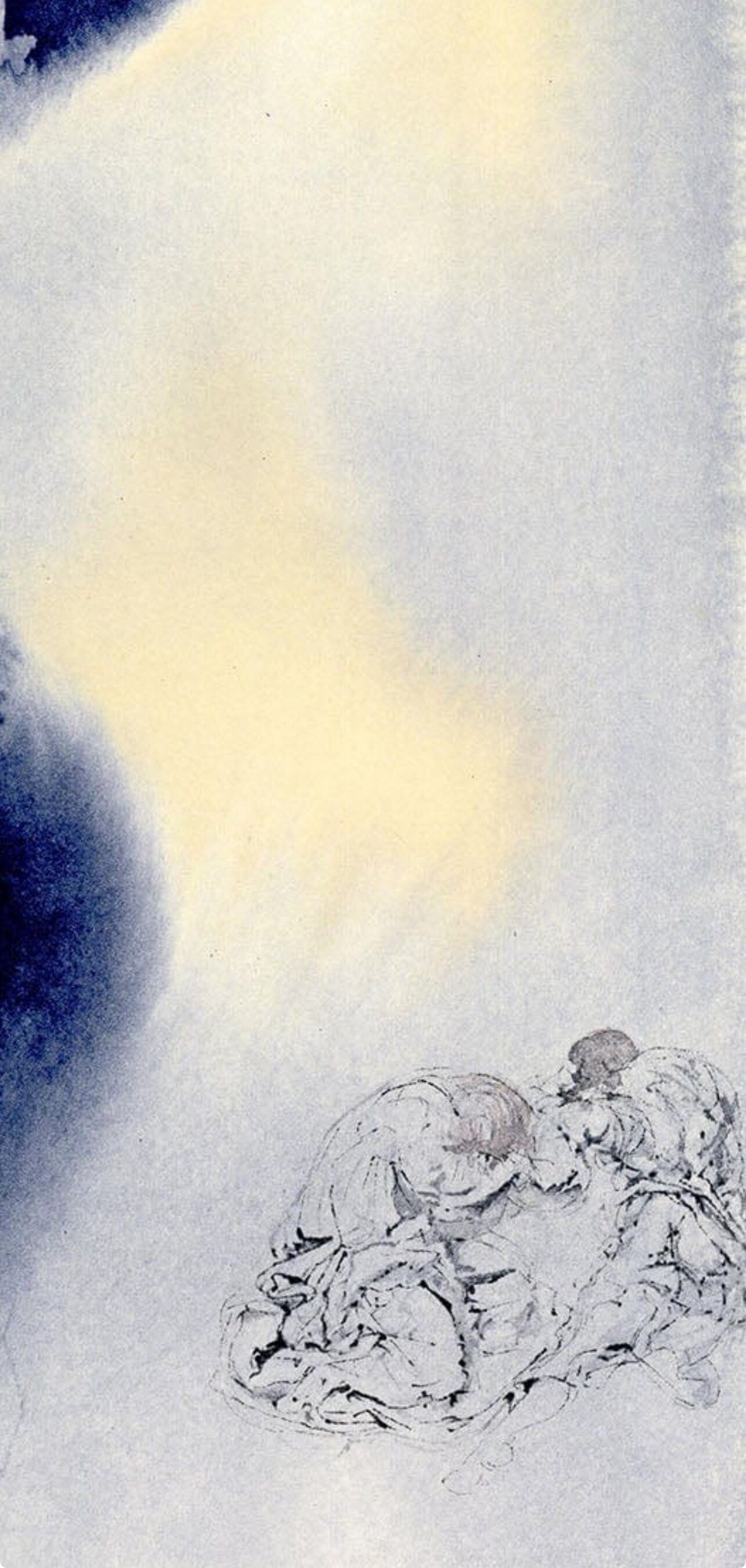 Salvador Dali, Composition (Michler/Löpsinger 1600; Field 69-3), Biblia Sacra, Limited Edition Lithograph