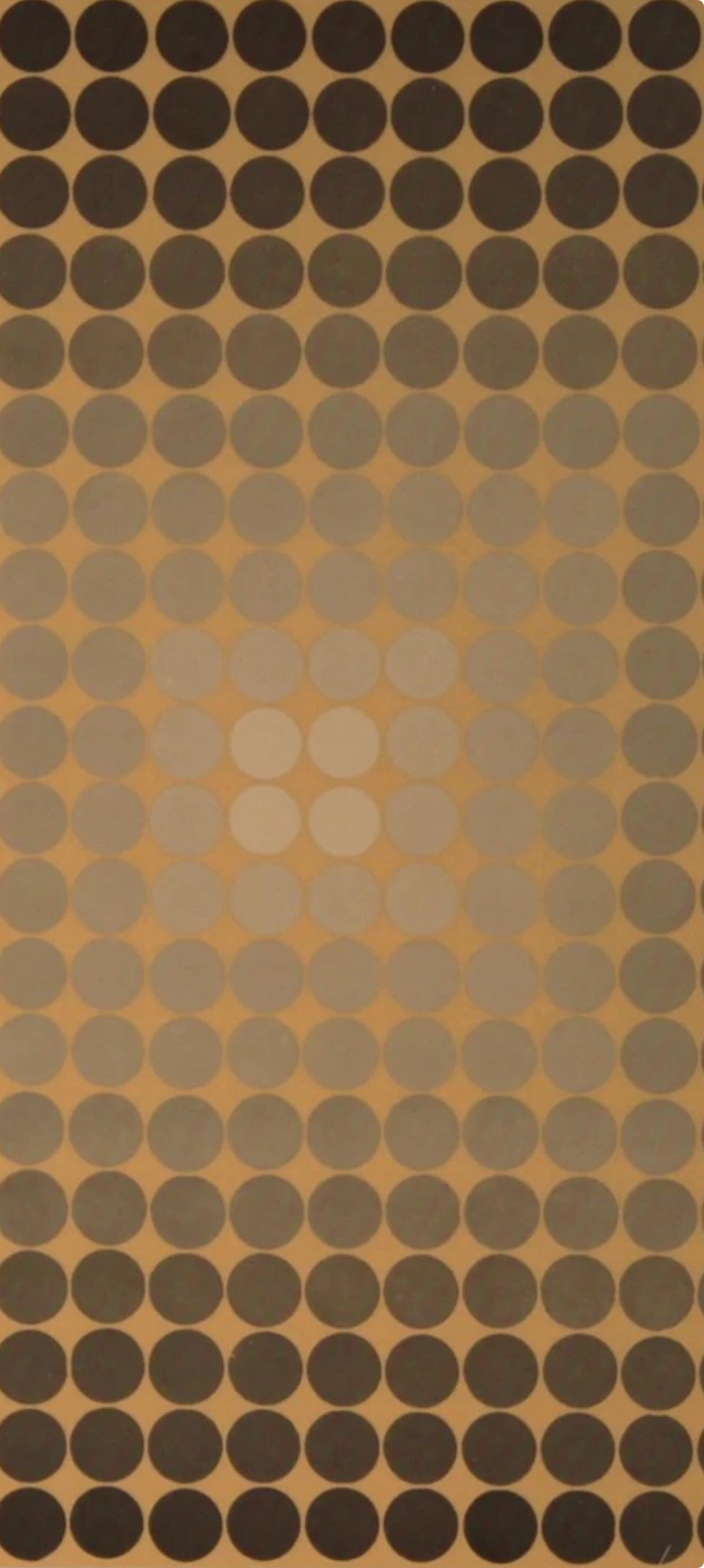 Victor Vasarely, Composition, CTA 102, Limited Edition Héliogravure