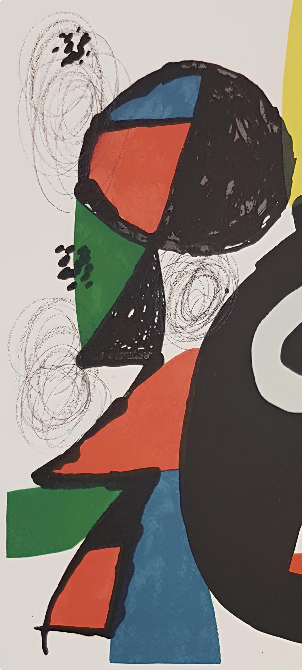 Joan Miró, Composition (Mourlot 1212-1225; Cramer 248), La mélodie acide, Limited Edition Lithograph