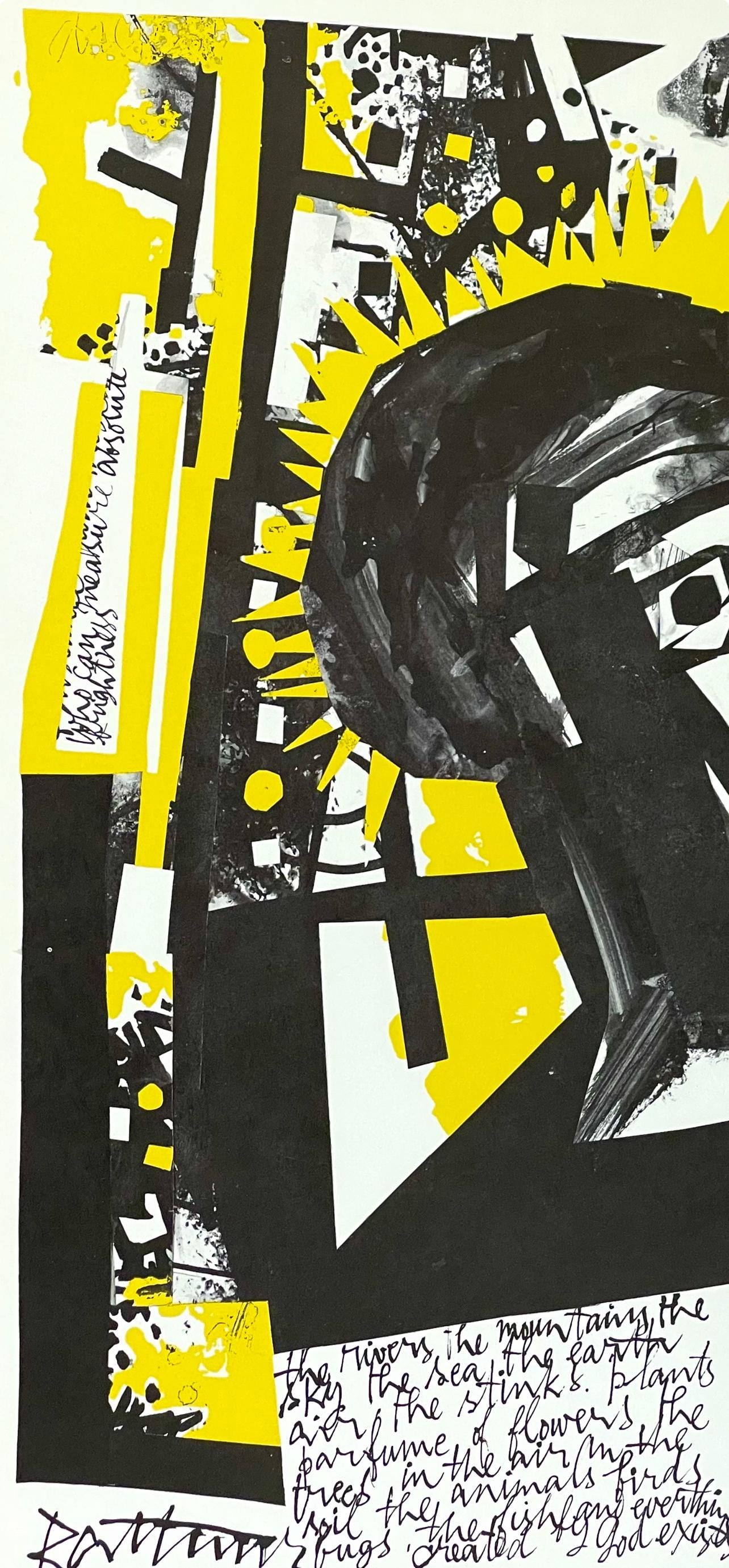 Abraham Rattner, Head of a Prophet, Limited Edition Lithograph