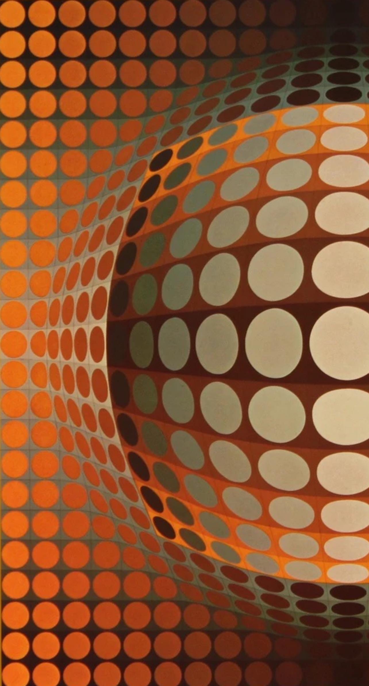 Victor Vasarely, Composition, Damier, Limited Edition Héliogravure