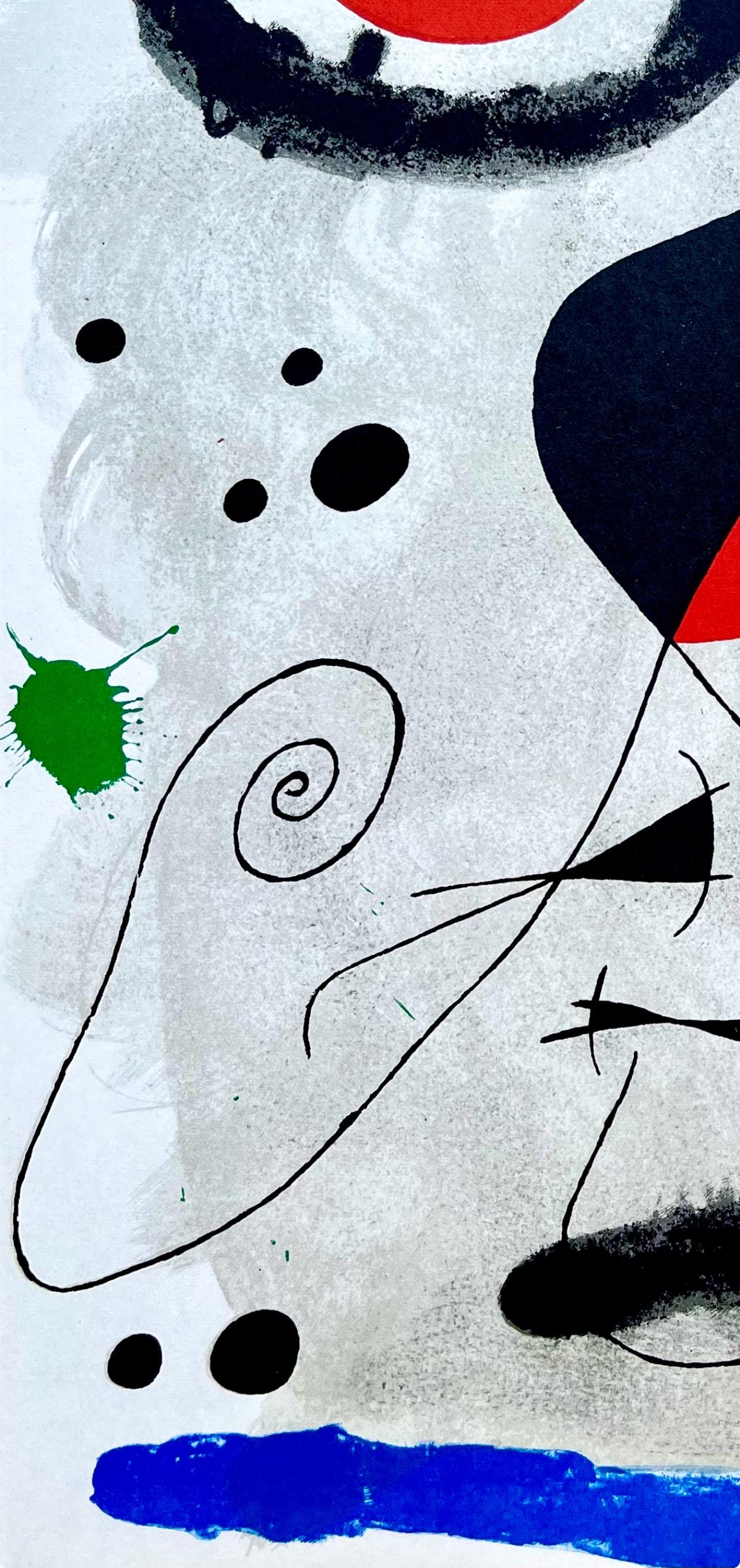 Joan Miró, Composition (Cramer 89), Derrière le miroir, Limited Edition Lithograph