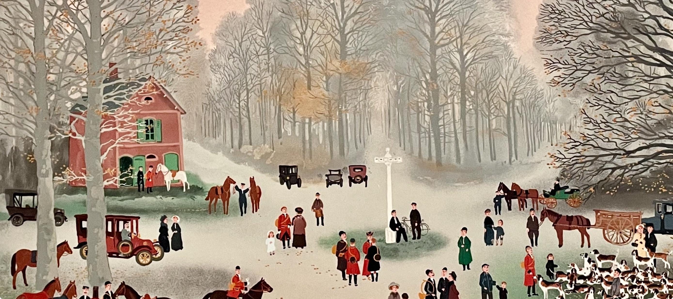Michel Delacroix, Le Rendezvous, Limited Edition Lithograph