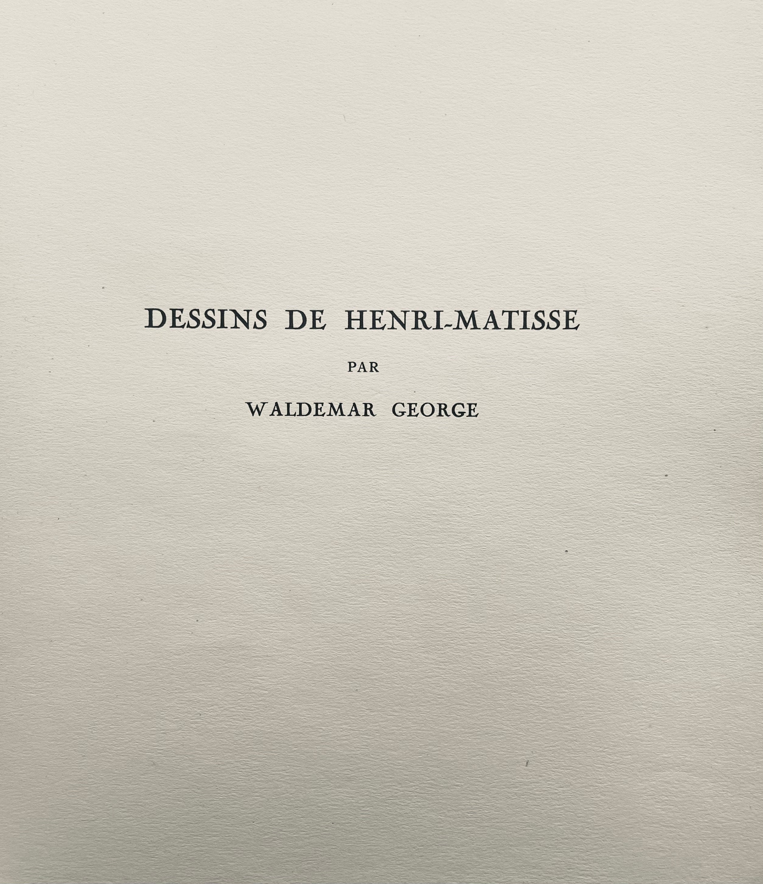 Henri Matisse, Composition (Dutel 3), Dessins de Henri-Matisse, Limited Edition Lithograph