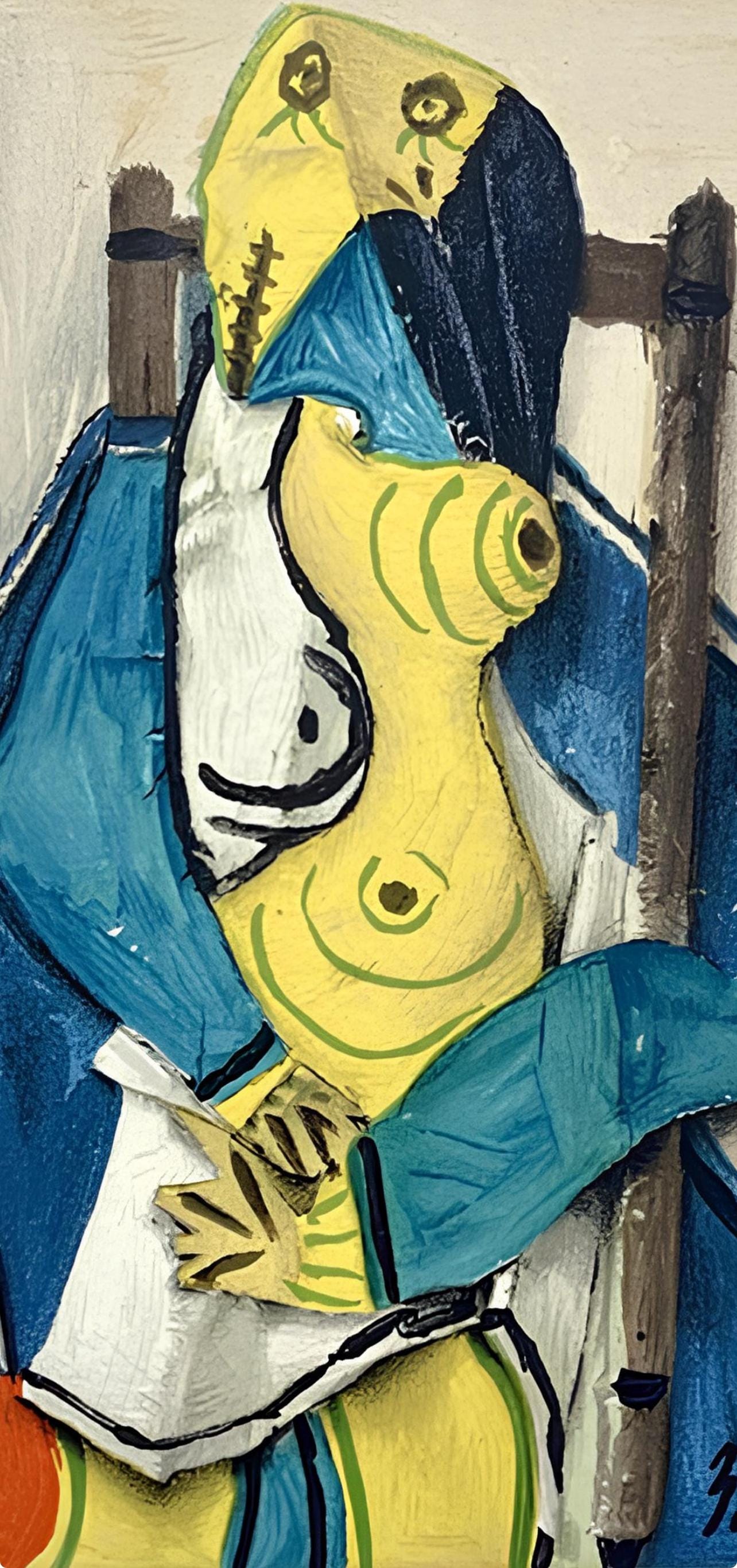 Pablo Picasso, Composition (Cramer 88), Dans l'Atelier de Picasso, Limited Edition Lithograph