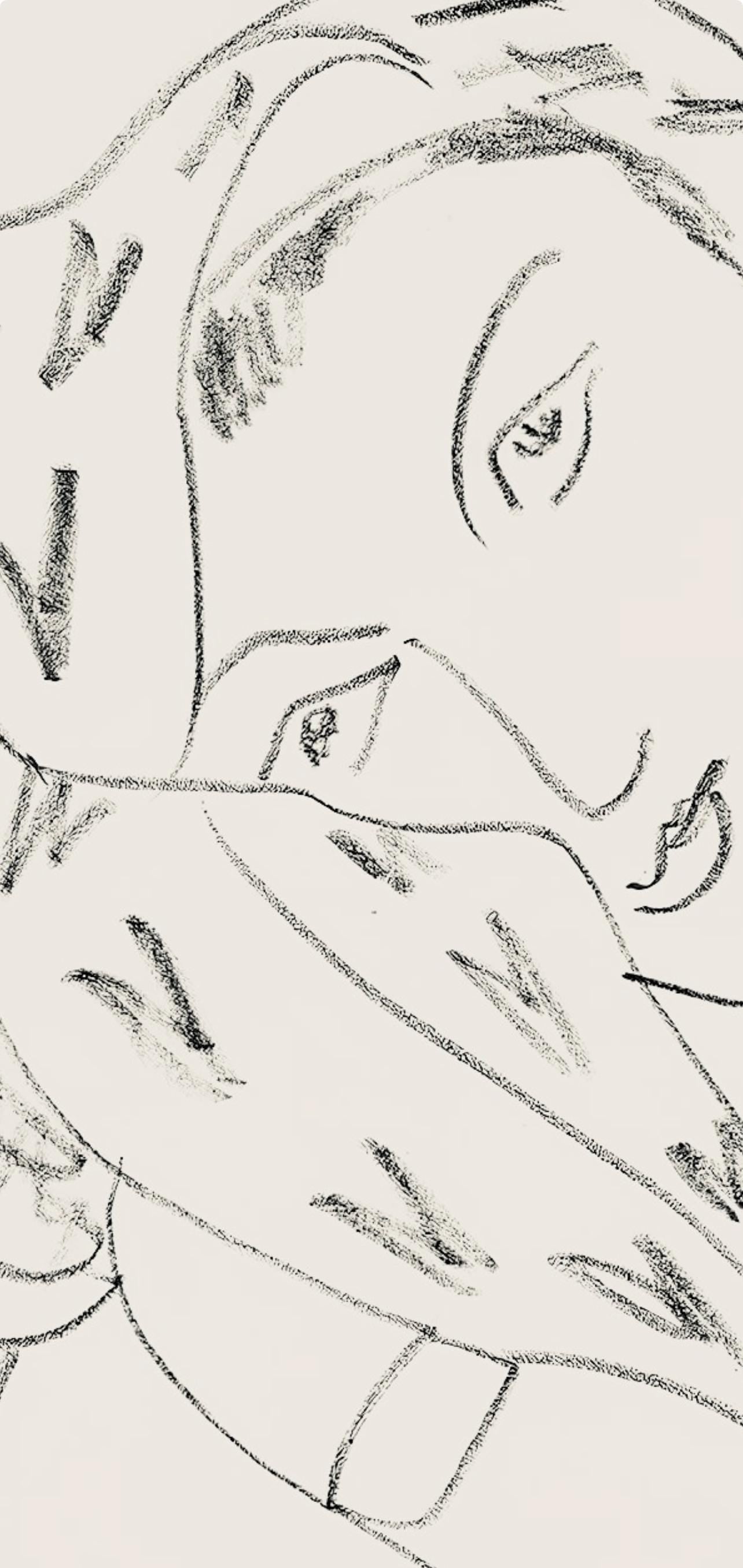 Henri Matisse, Série L, var. 11 (Duthuit 9), Henri Matisse, Dessins, Thèmes et variations, Limited Edition Lithograph