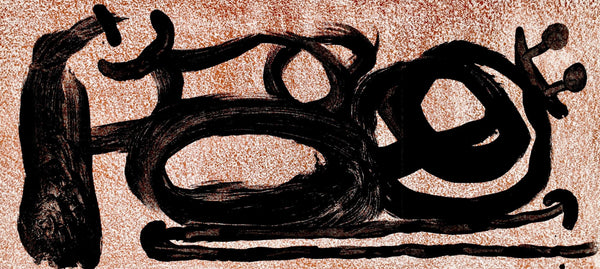 Joan Miró, Composition (Cramer 112; Mourlot 439-442), Derrière le miroir, Limited Edition Lithograph