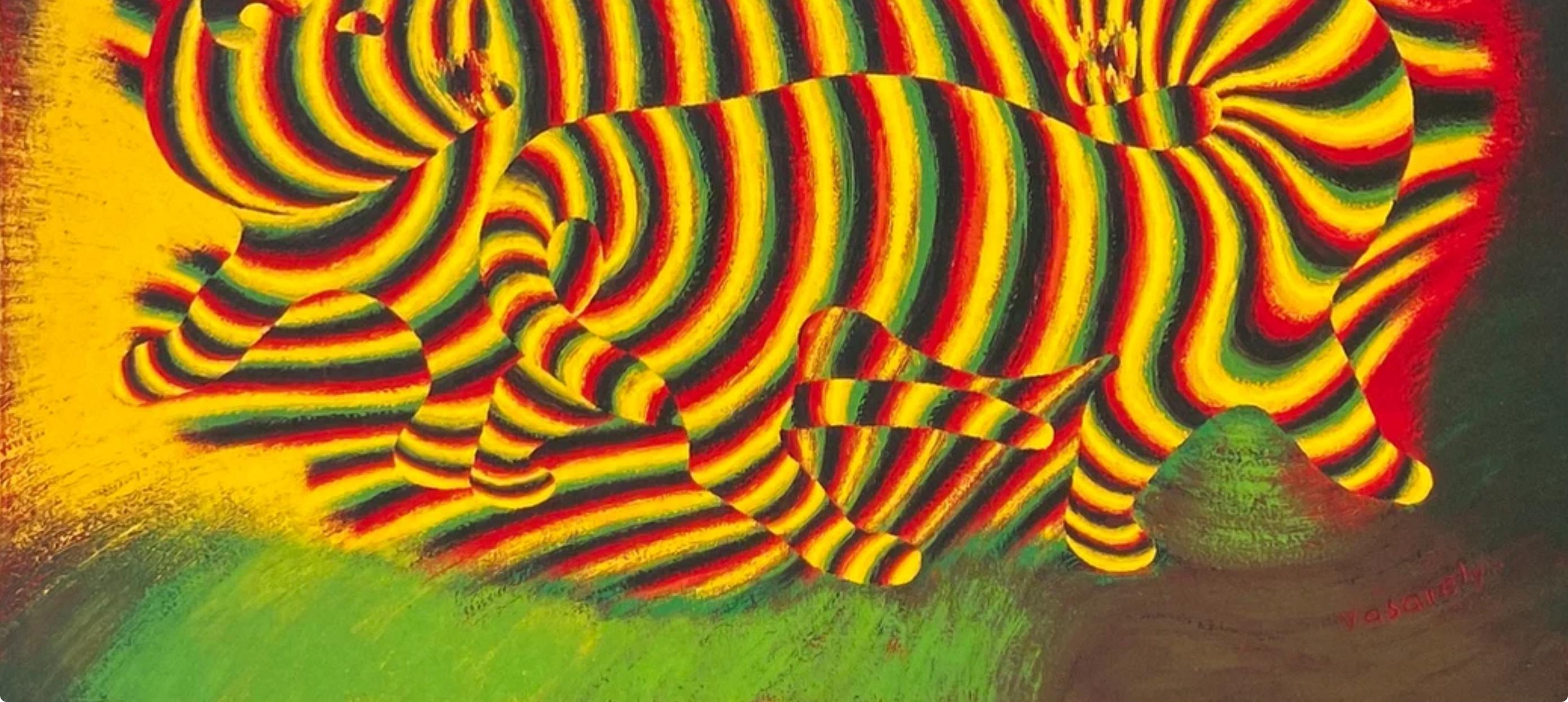 Victor Vasarely, Composition, Graphismes III, Limited Edition Héliogravure