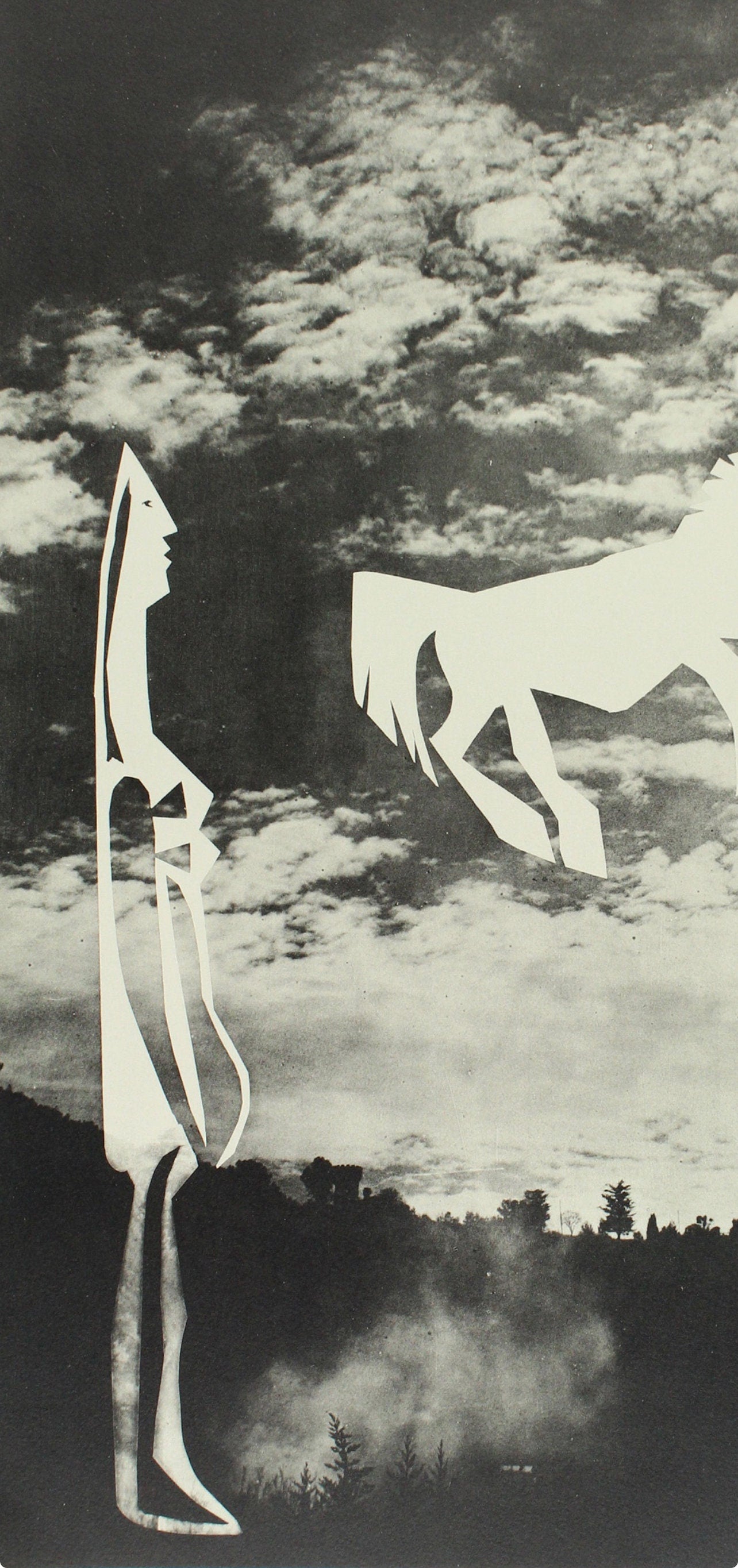 Pablo Picasso, Composition (Bloch 112; Kibbey 1466; Goeppert 115), Diurnes Découpages et Photographies, Limited Edition Phototype