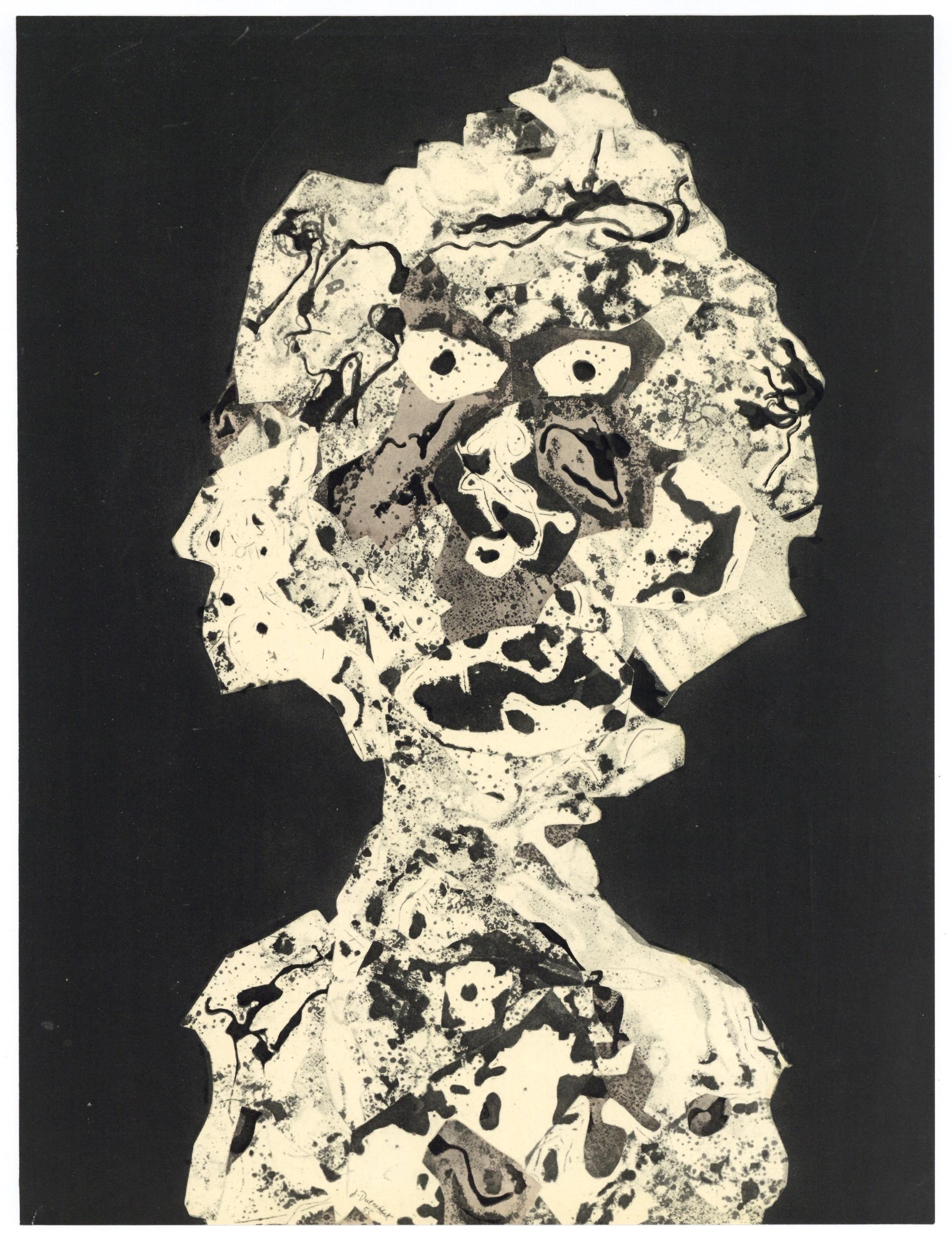 Jean Dubuffet, Personnages I, XXe siècle, Limited Edition Lithograph