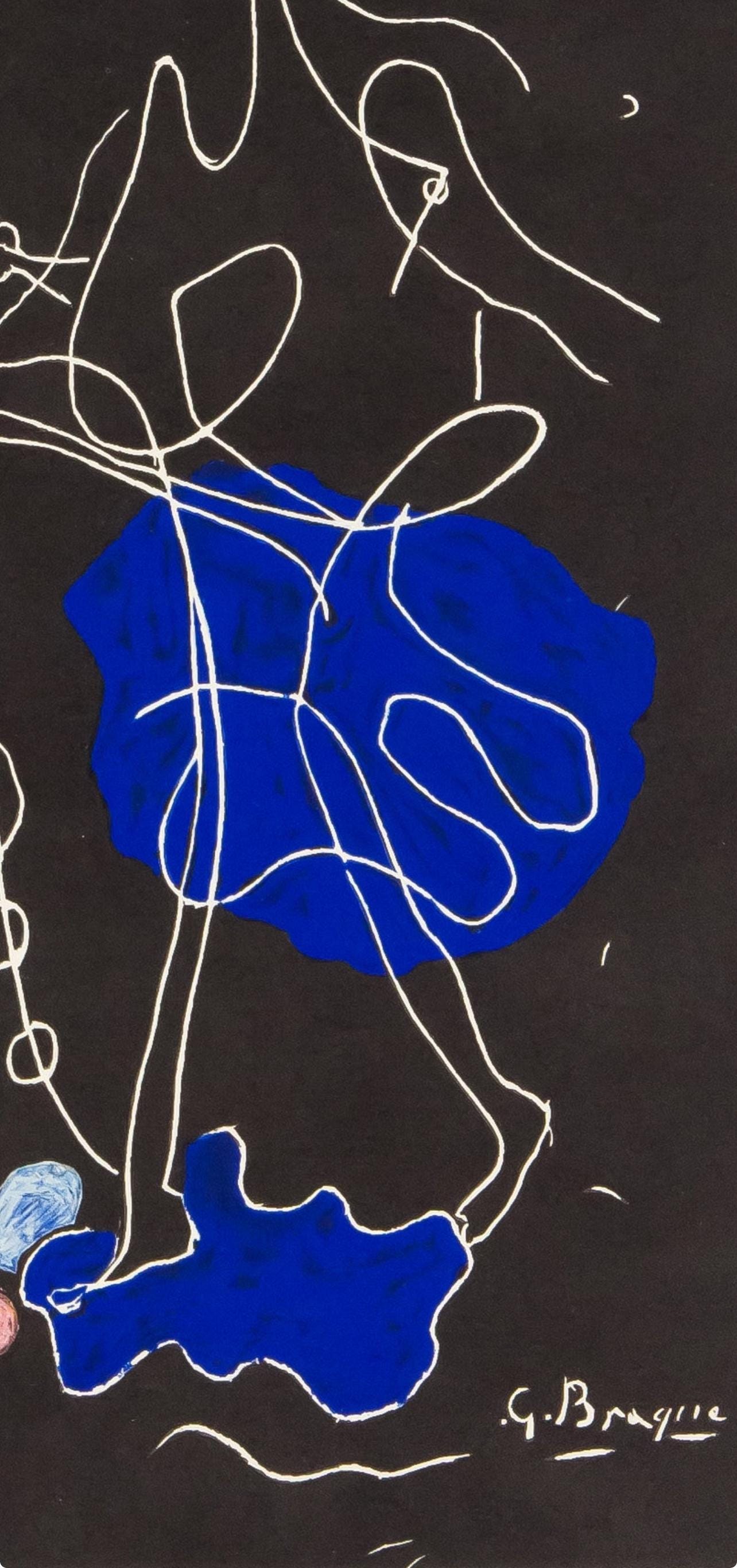 Georges Braque, Ajax, l’Hommage à Georges Braque, Derrière le miroir, Limited Edition Lithograph