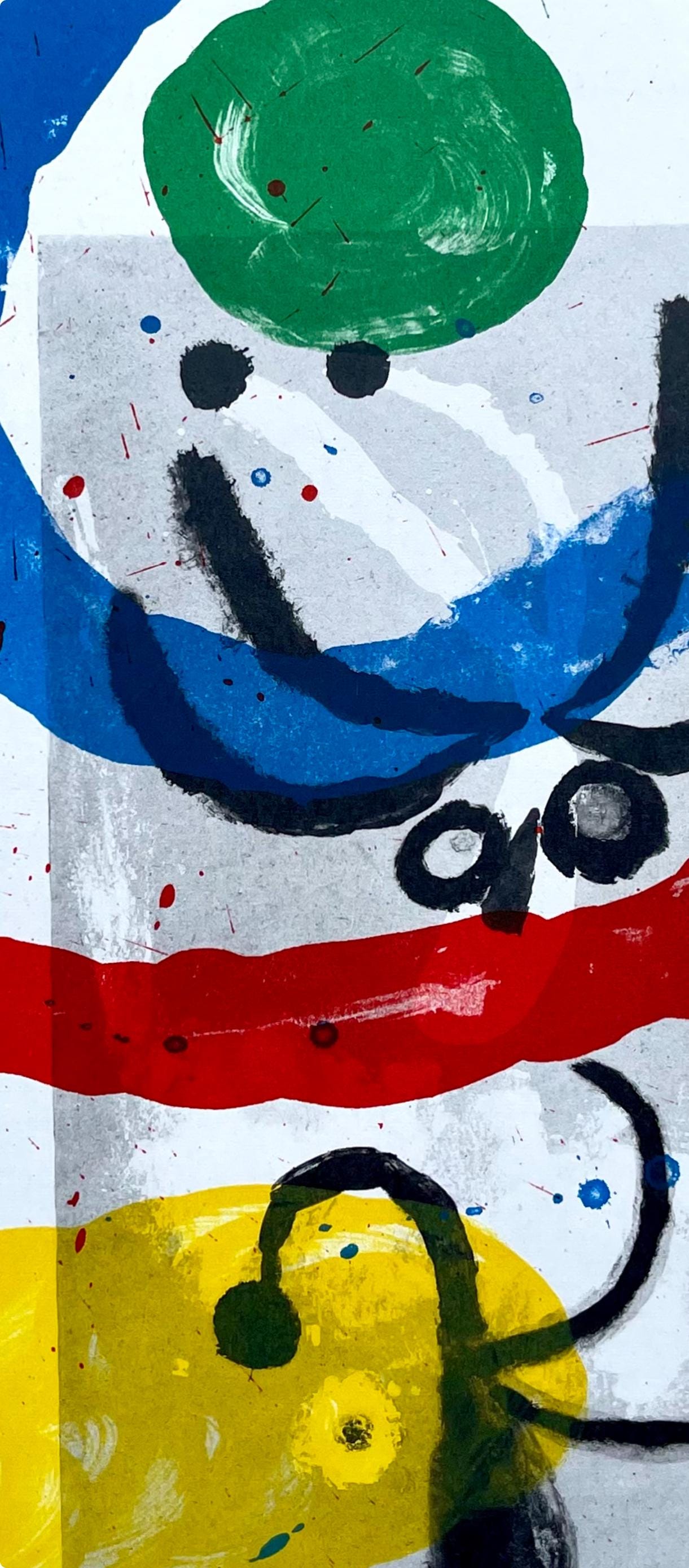 Joan Miró, Composition (Cramer 102; Mourlot 428-449), Derrière le miroir, Limited Edition Lithograph