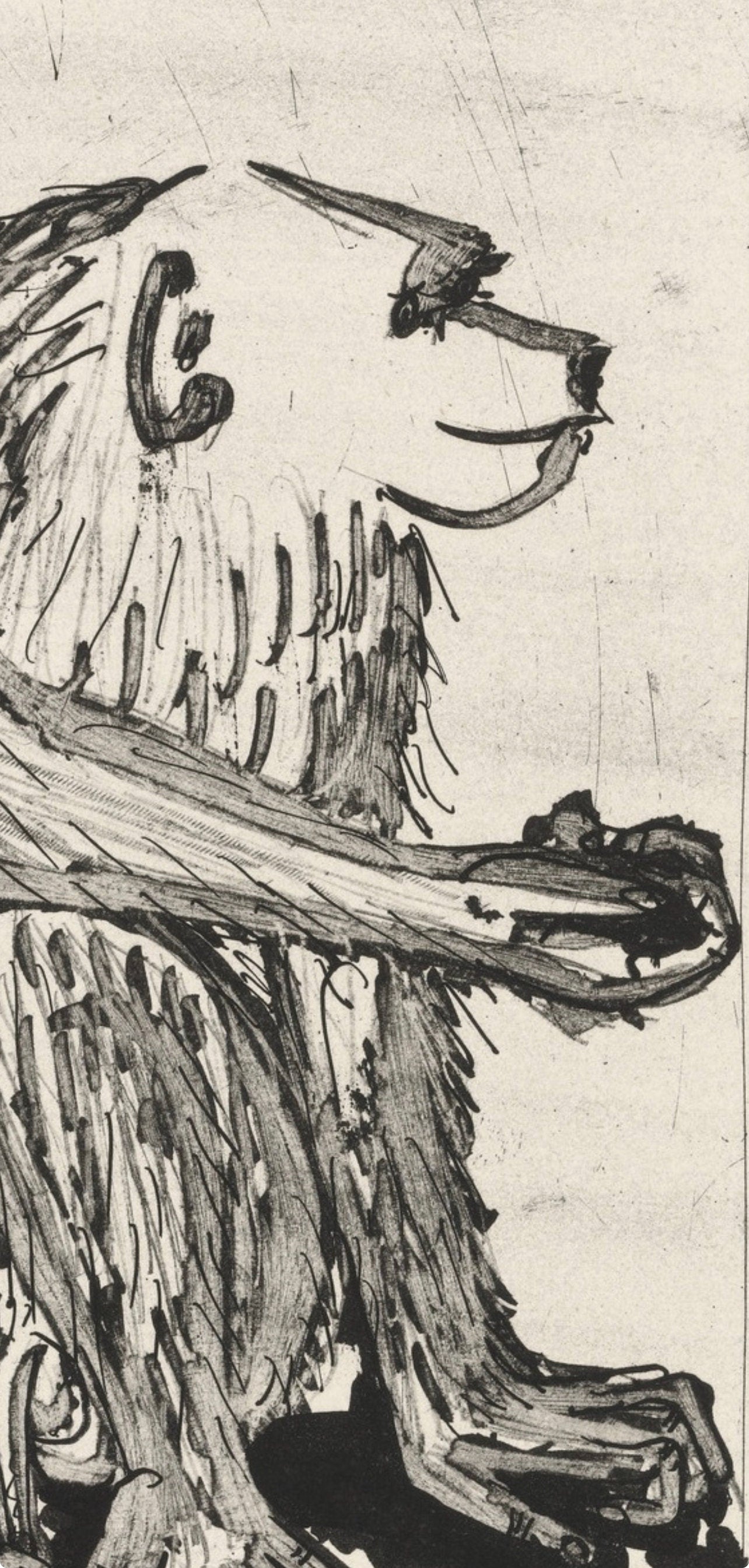 Pablo Picasso, Le Singe, Histoire naturelle, Limited Edition Lithograph