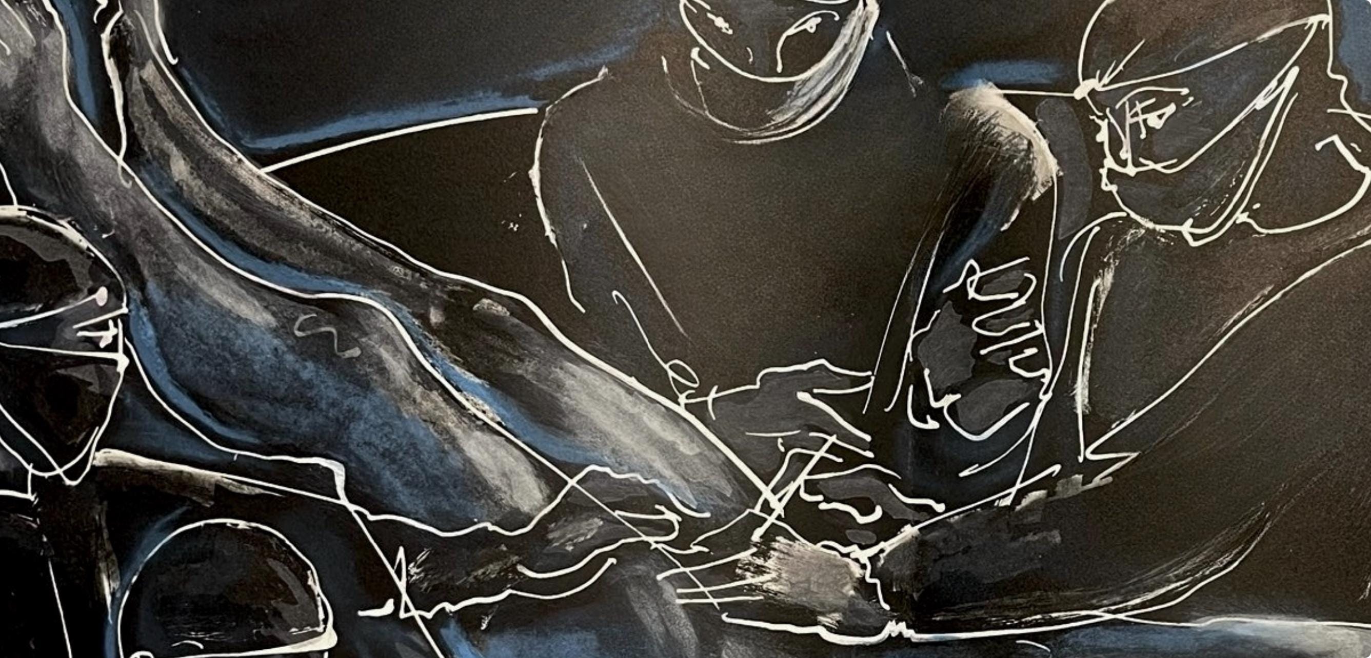 Hans Erni, Composition, Réflexions Simples Sur Le Corps, Limited Edition Lithograph