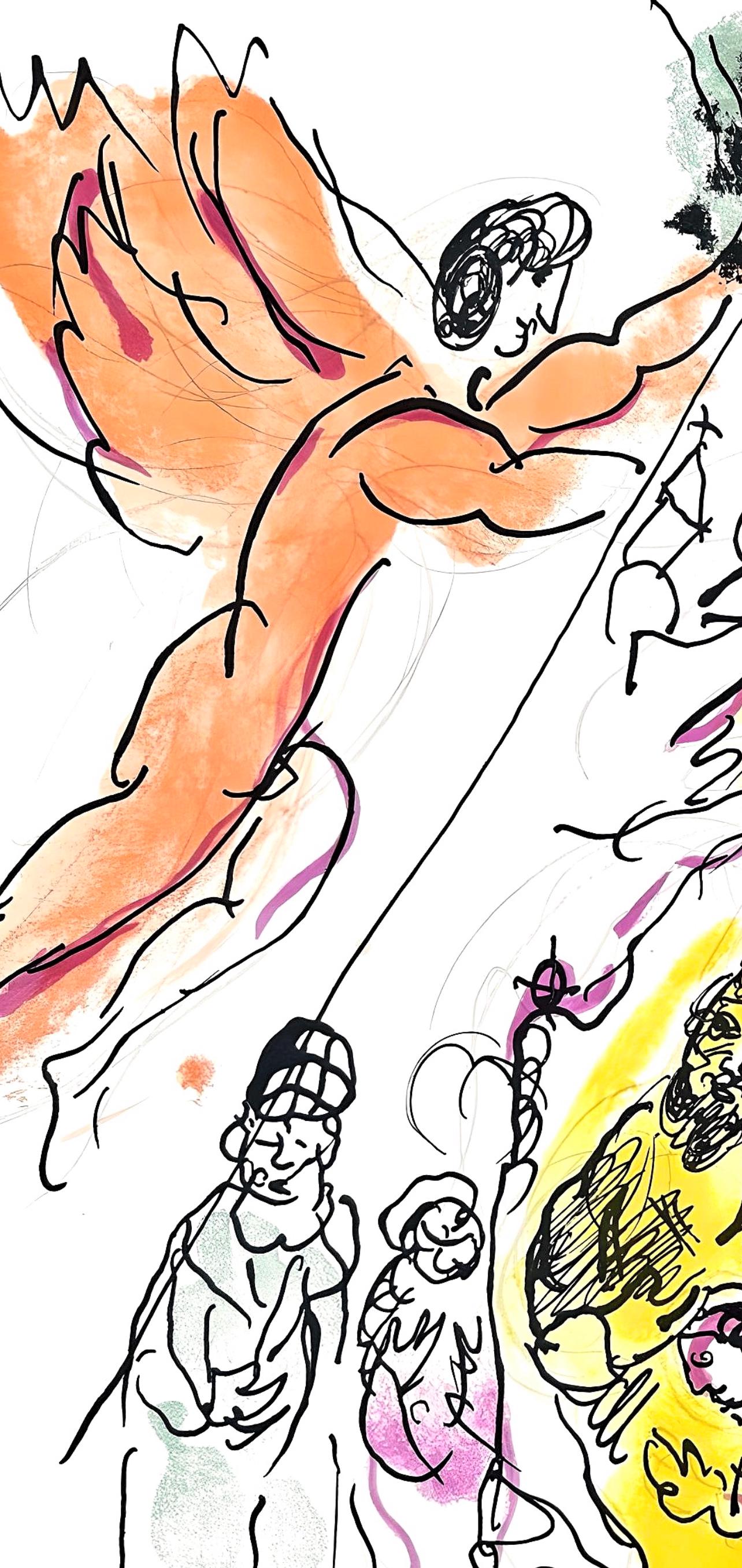 Marc Chagall, Composition (Cramer 61), Le Plafond de l'Opéra de Paris, Limited Edition Lithograph