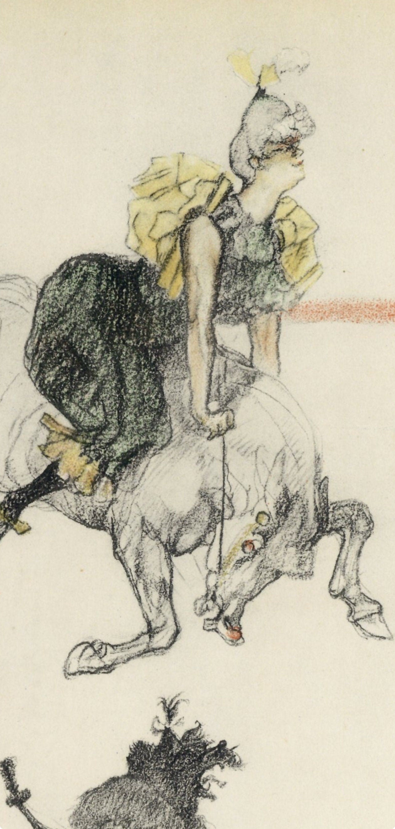 Henri de Toulouse-Lautrec, Dans les coulisses, The Circus by Toulouse-Lautrec, Limited Edition Lithograph
