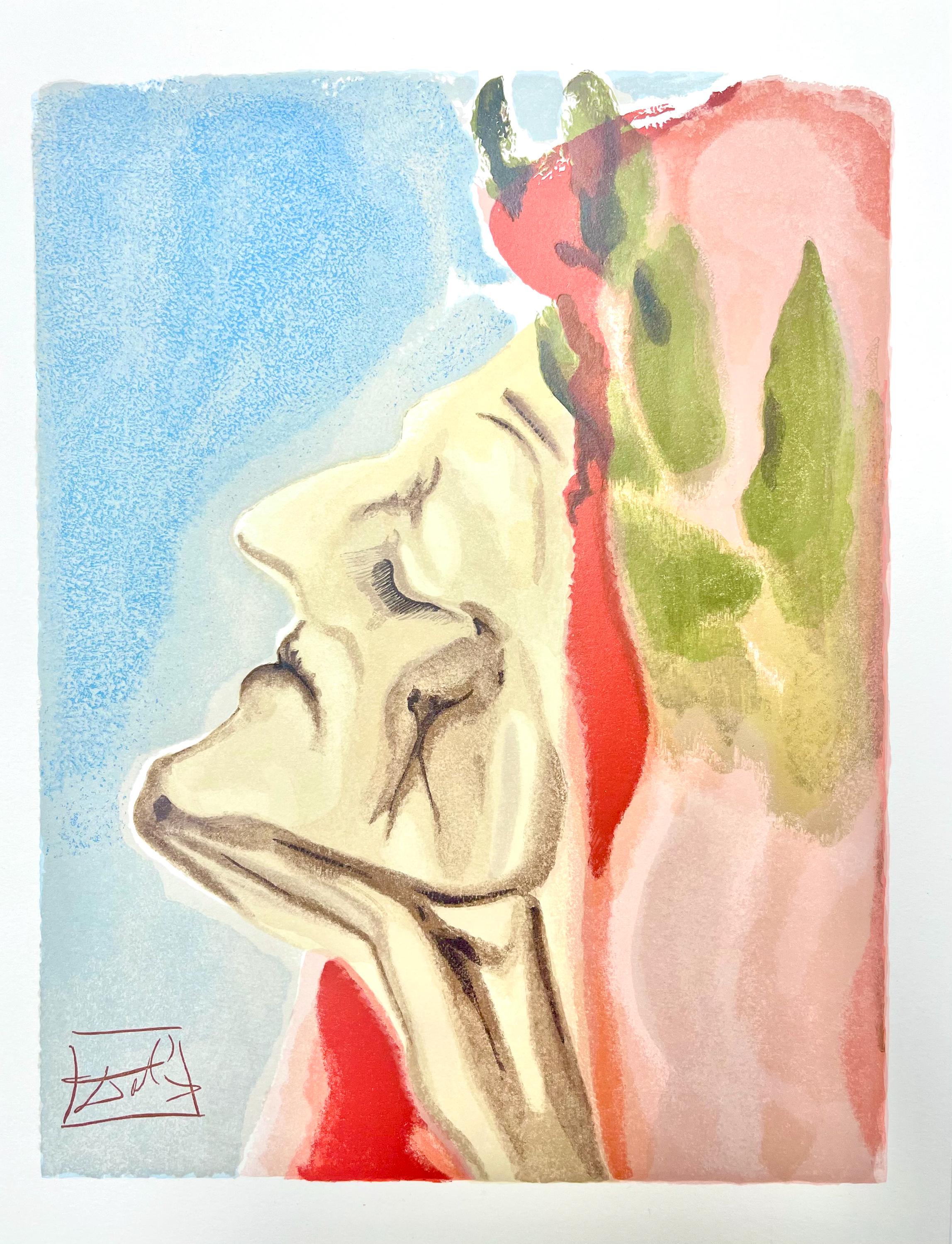 Salvador Dali, Paradies VII (Field 189-200; Michler/Löpsinger 1039-1138), Die Göttliche Komödie, Signed, Limited Edition Woodcut