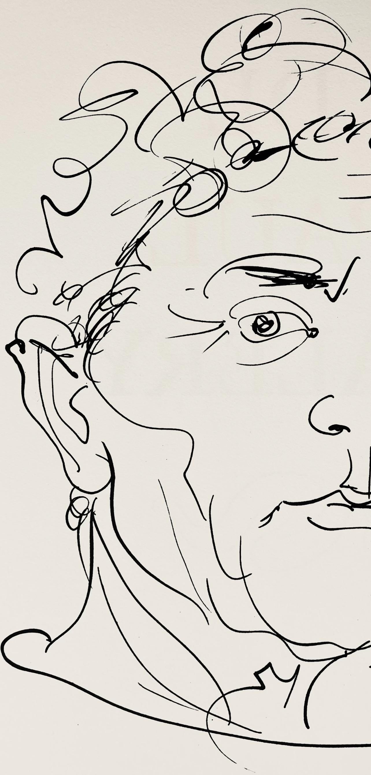 Hans Erni, Composition, Réflexions Simples Sur Le Corps, Limited Edition Lithograph