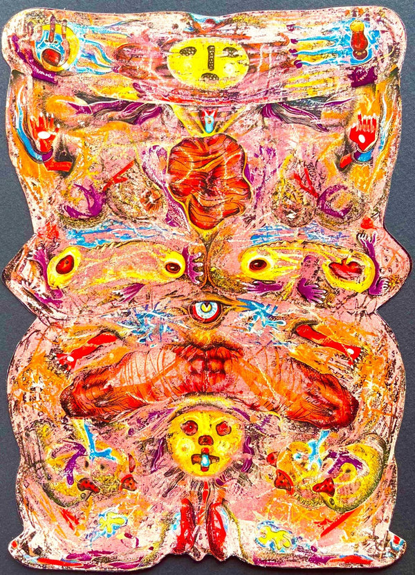 Alfonso Ossorio, Composition, Peintures initiatiques d'Alfonso Ossorio, Limited Edition Lithograph