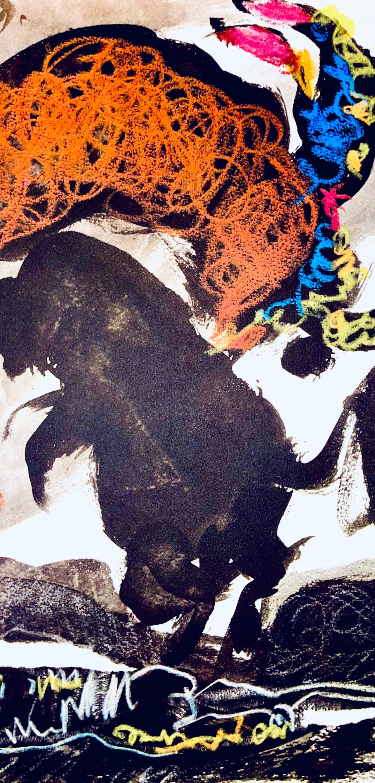 Pablo Picasso, Composition (Bloch 1276; Czwiklitzer 23), Toros y Toreros, Limited Edition Lithograph