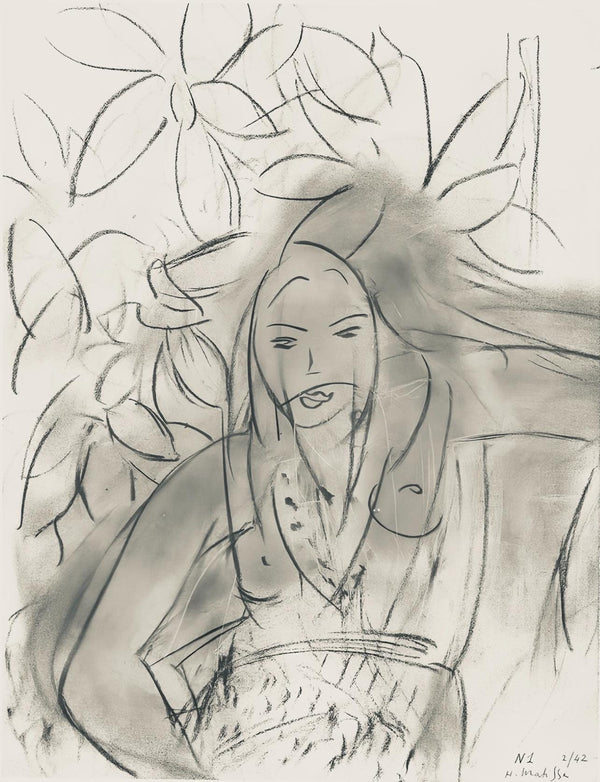 Henri Matisse, Série N, var. 1 (Duthuit 9), Henri Matisse, Dessins, Thèmes et variations, Limited Edition Lithograph